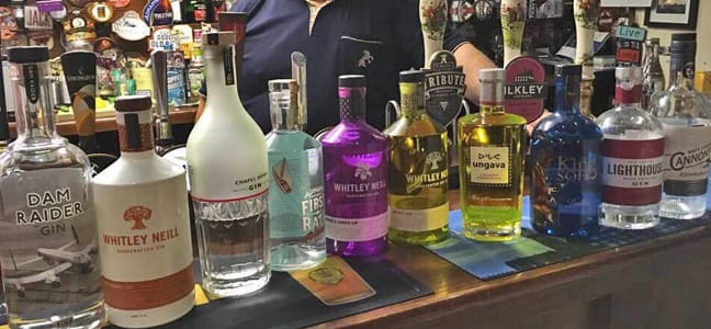 Gin at the Railway Tavern